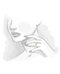 Alianza de Oro Amarillo Almendrada Maxi