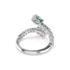 Anillo Abierto Ariana Grande x Swarovski Baño de Rodio Circonita | 5737372