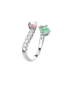 Anillo Abierto Ariana Grande x Swarovski Baño de Rodio Circonita | 5737372