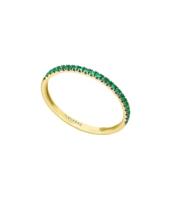 Anillo Back to Eden LECARRÉ Oro con Esmeraldas | GA194ES