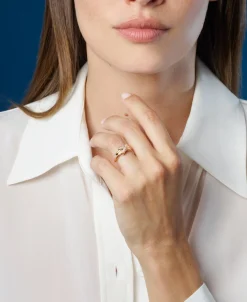 Anillo Chaumet Jeux de Liens Oro Rosa y Diamantes | 081239