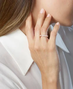 Anillo Chaumet Liens Évidence Oro Rosa y Diamantes | 083605