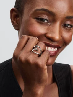 Anillo Corazón Forma Orgánica PANDORA Plata - 193288C00