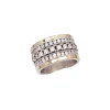 Anillo DELCERRO Oro y Plata Pavé Blanco | 10949B