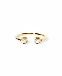 Anillo Dinh Van Le Cube Diamant Oro Amarillo y Diamantes | 208511