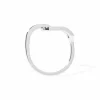 Anillo Dinh Van Maillon Oro Blanco y Diamantes Pequeño | 260622