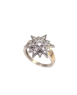Anillo Estrellas DELCERRO Oro y Plata | 11014B