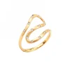 Anillo Etéreo con Diamantes en Oro Amarillo