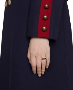 Anillo Fino Gucci Link to Love Oro Rosa - YBC6621940020