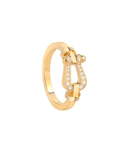 Anillo FRED Force 10 Oro Amarillo Diamantes | 4B2003