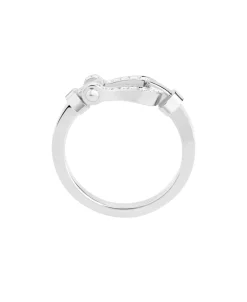 Anillo FRED Force 10 Oro Blanco Diamantes | 4B2004