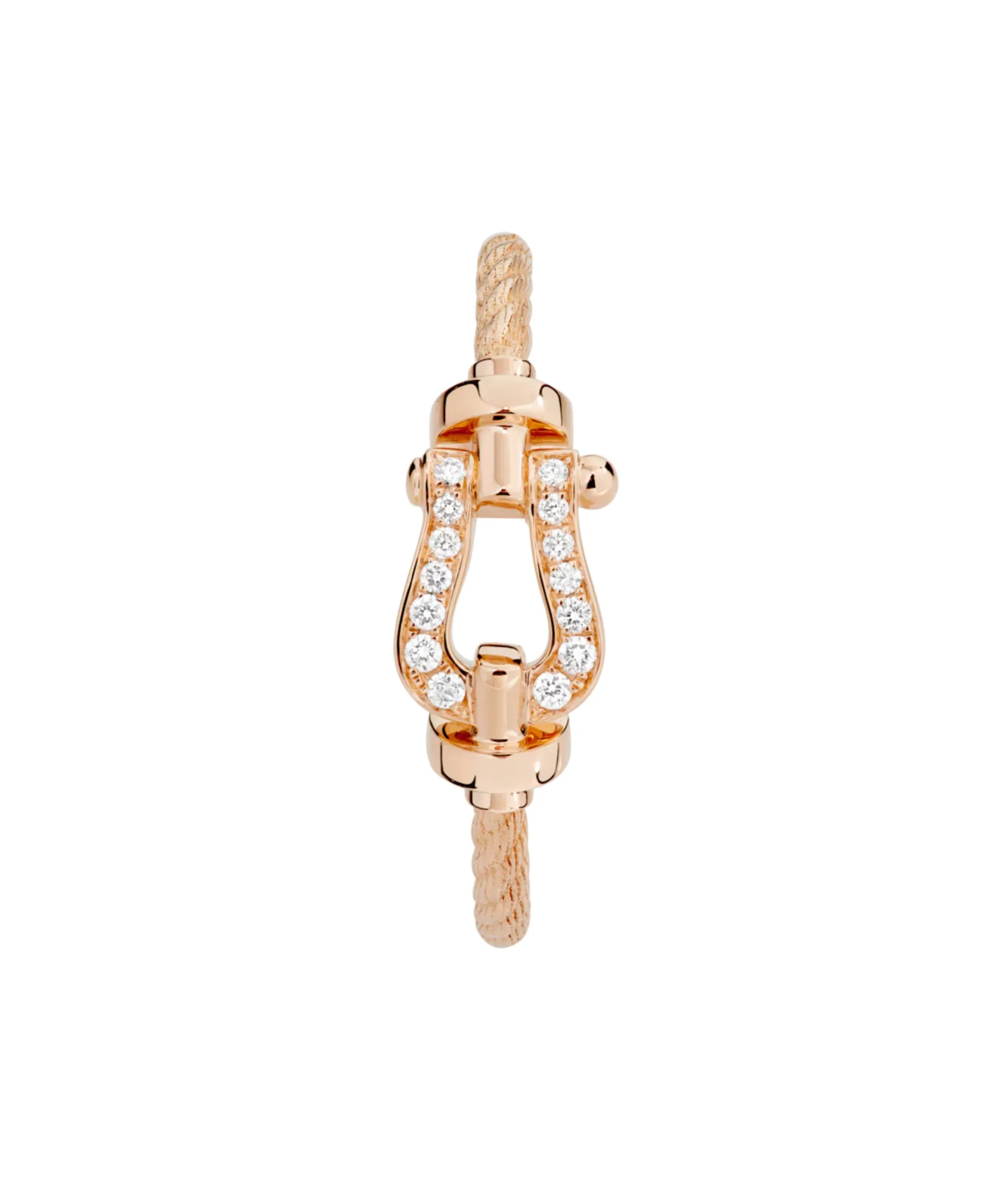 Anillo FRED Force 10 Oro Rosa y Diamante | 4B0967