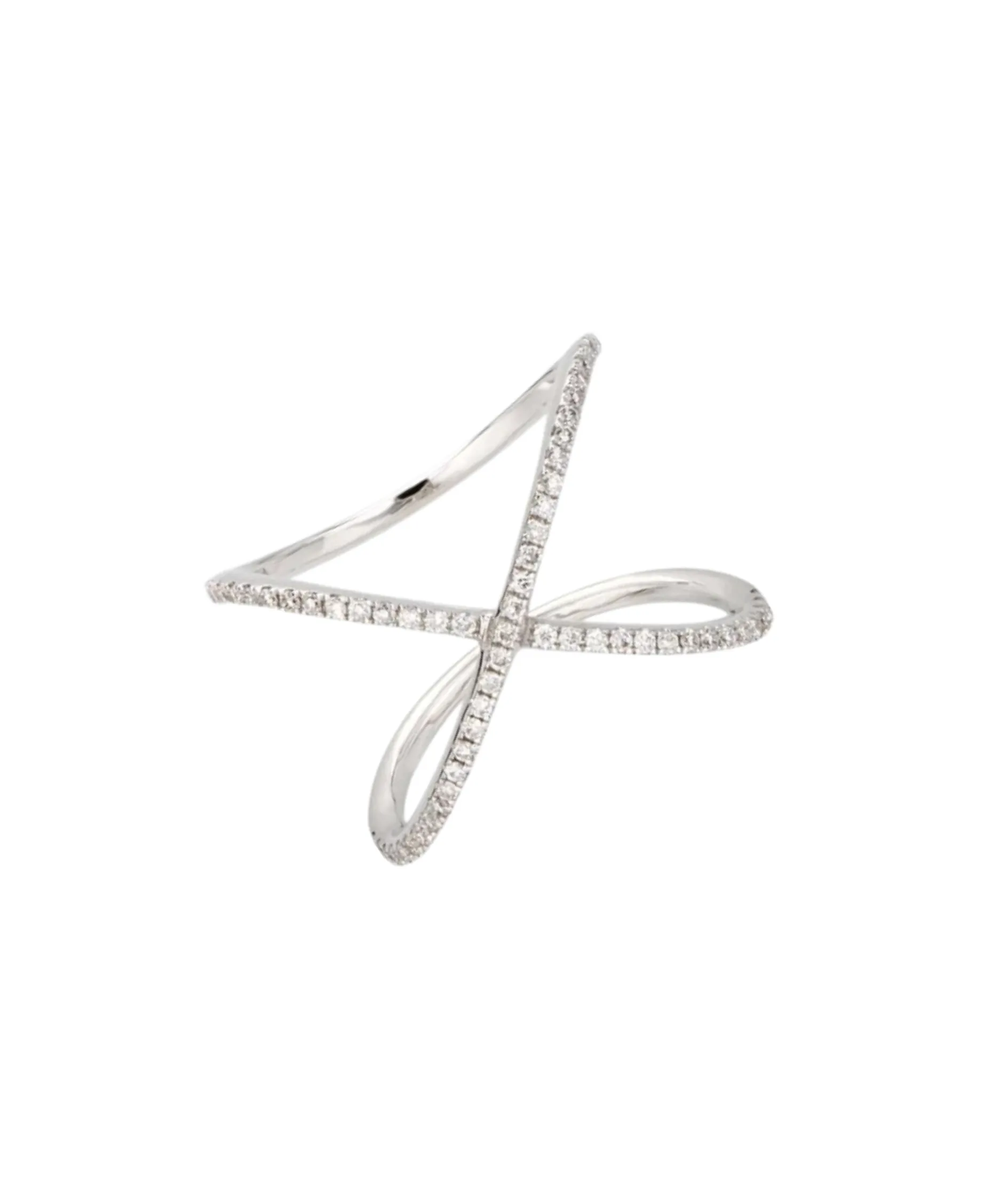 Anillo Gold&Roses She Oro Blanco Diamantes | GR-216.1