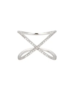 Anillo Gold&Roses She Oro Blanco Diamantes | GR-216.1