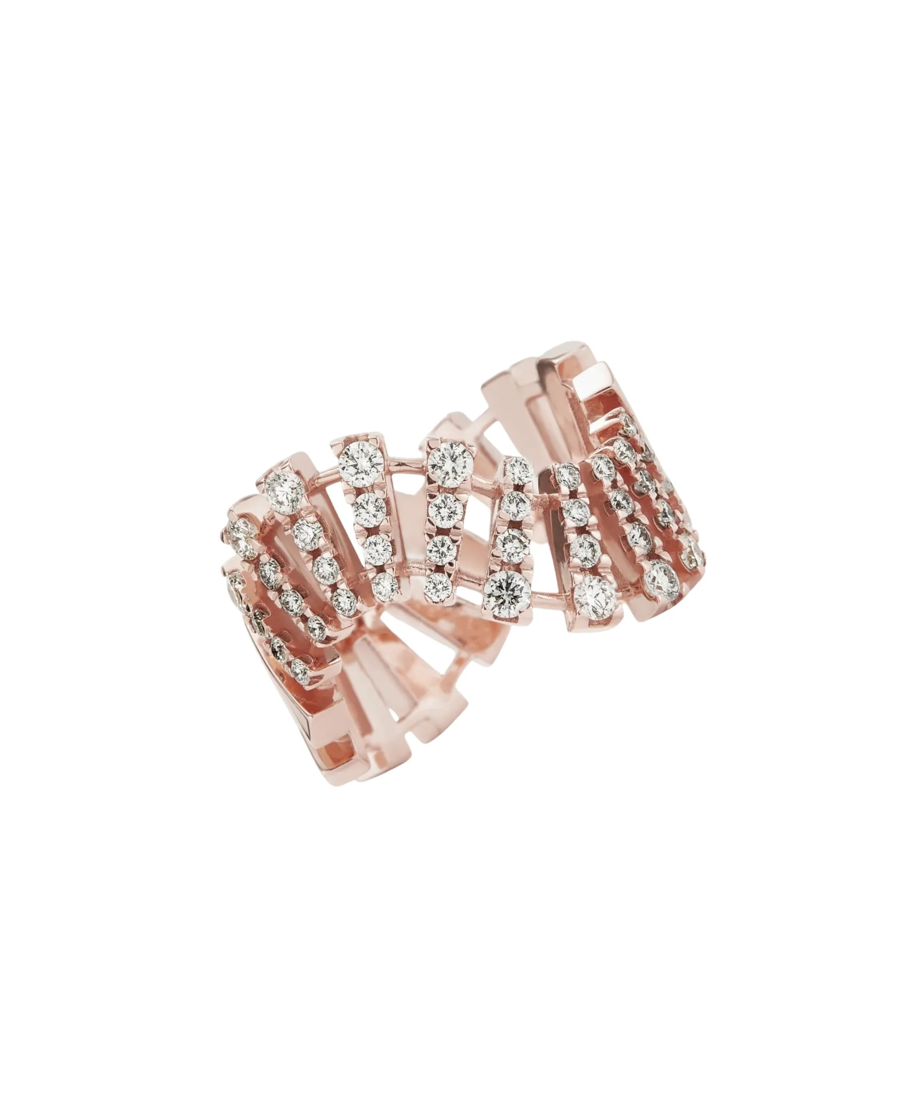 Anillo Gold&Roses Smooky Club Grande Oro Rosa | GR-560.3