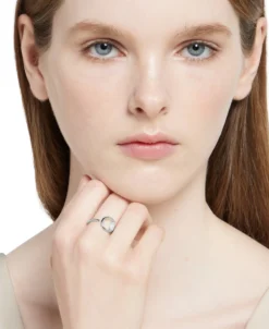 Anillo Gucci Horsebit Oro Blanco y Diamantes | YBC832324001013