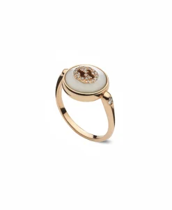 Anillo Gucci Interlocking Oro Rosa | YBC786764001012
