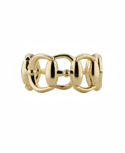 Anillo Gucci Multi Horsebit Oro Amarillo | YBC831316001015