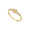 Anillo LECARRÉ Media Alianza Doble Con Diamantes | GA098OA