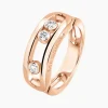 Anillo Messika Move Classique Oro Rosa | 03998-PG