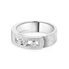 Anillo Messika Move Noa Ciselé Oro Blanco | 14482-WG