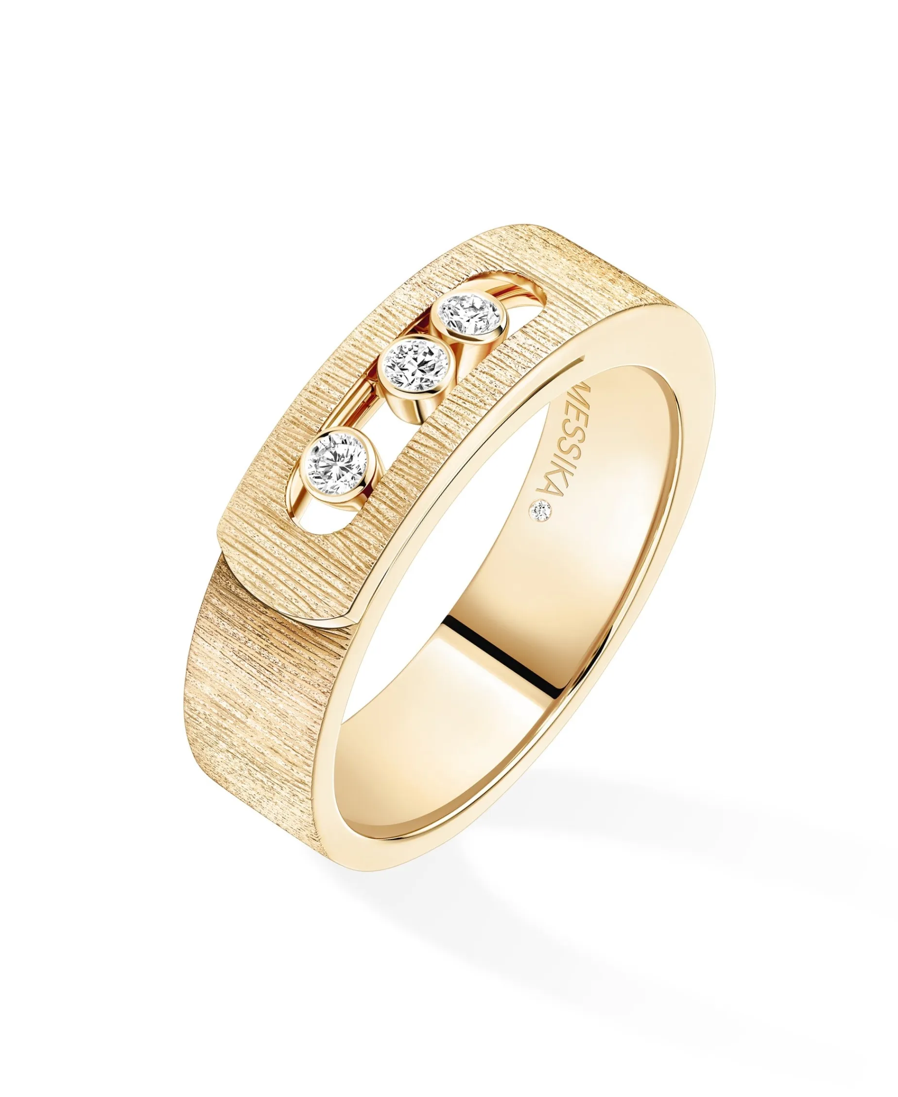 Anillo Messika Move Noa Ciselé Oro Amarillo | 14482-YG