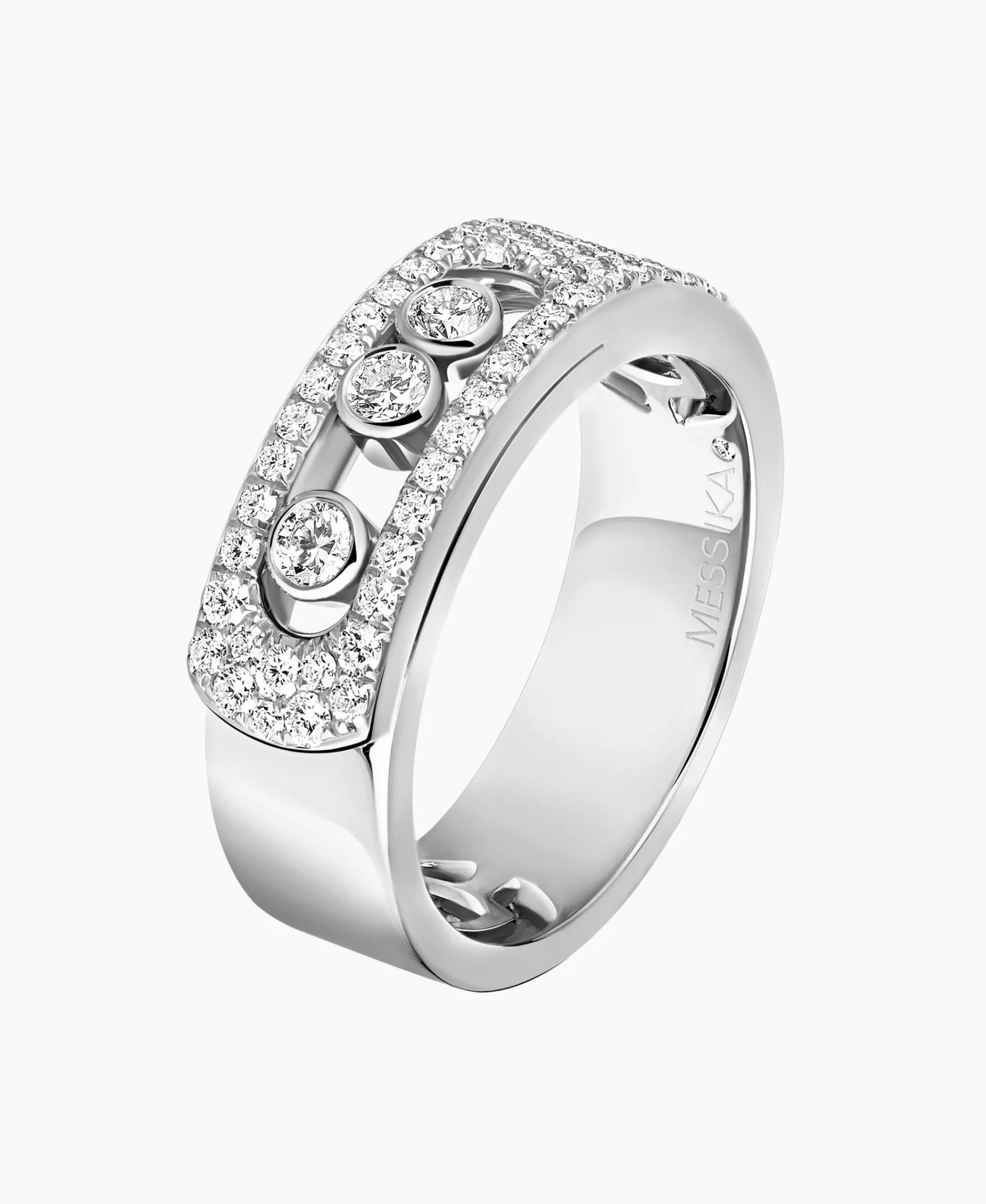 Anillo Messika Move Noa Pavé Oro Blanco | 06129-WG