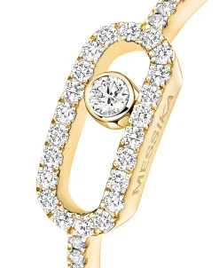 Anillo Messika Move Uno Pavé Oro Amarillo | 05630-YG
