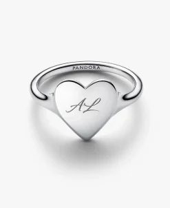 Anillo Pandora Corazón Grabable | 193988C00