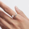 Anillo PDPAOLA Caramelle Abierto Plata Baño Oro | AN01-D69