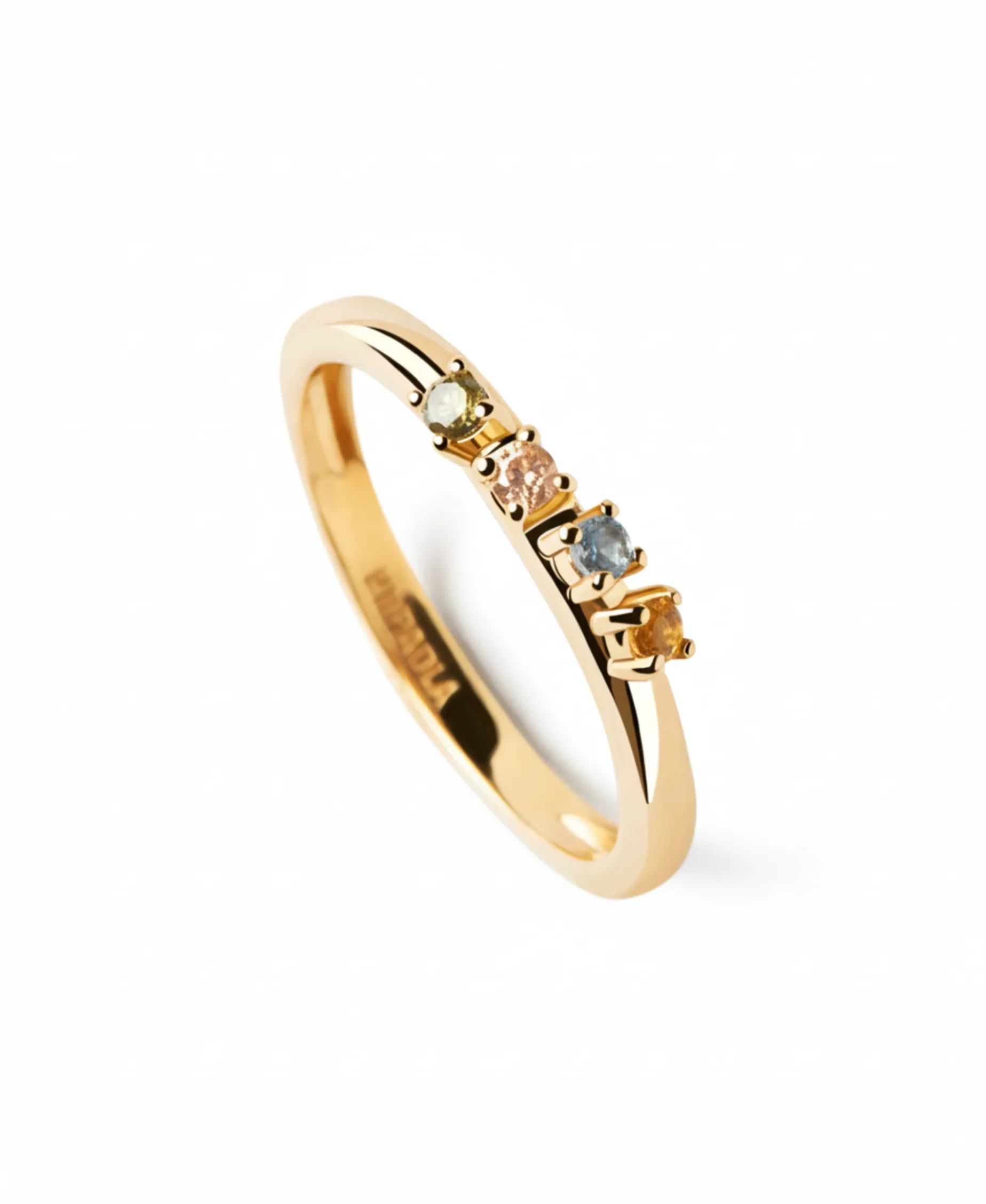 Anillo PDPAOLA Rainbow Wing Plata Baño Oro | AN01-C10