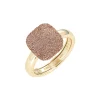 Anillo PESAVENTO Polvere di Sogni Champán Plata Baño Oro Amarillo | WPSCA292