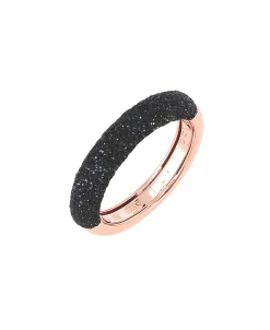 Anillo PESAVENTO Polvere di Sogni Negro Plata Baño Oro Rosa | WPLVA2237