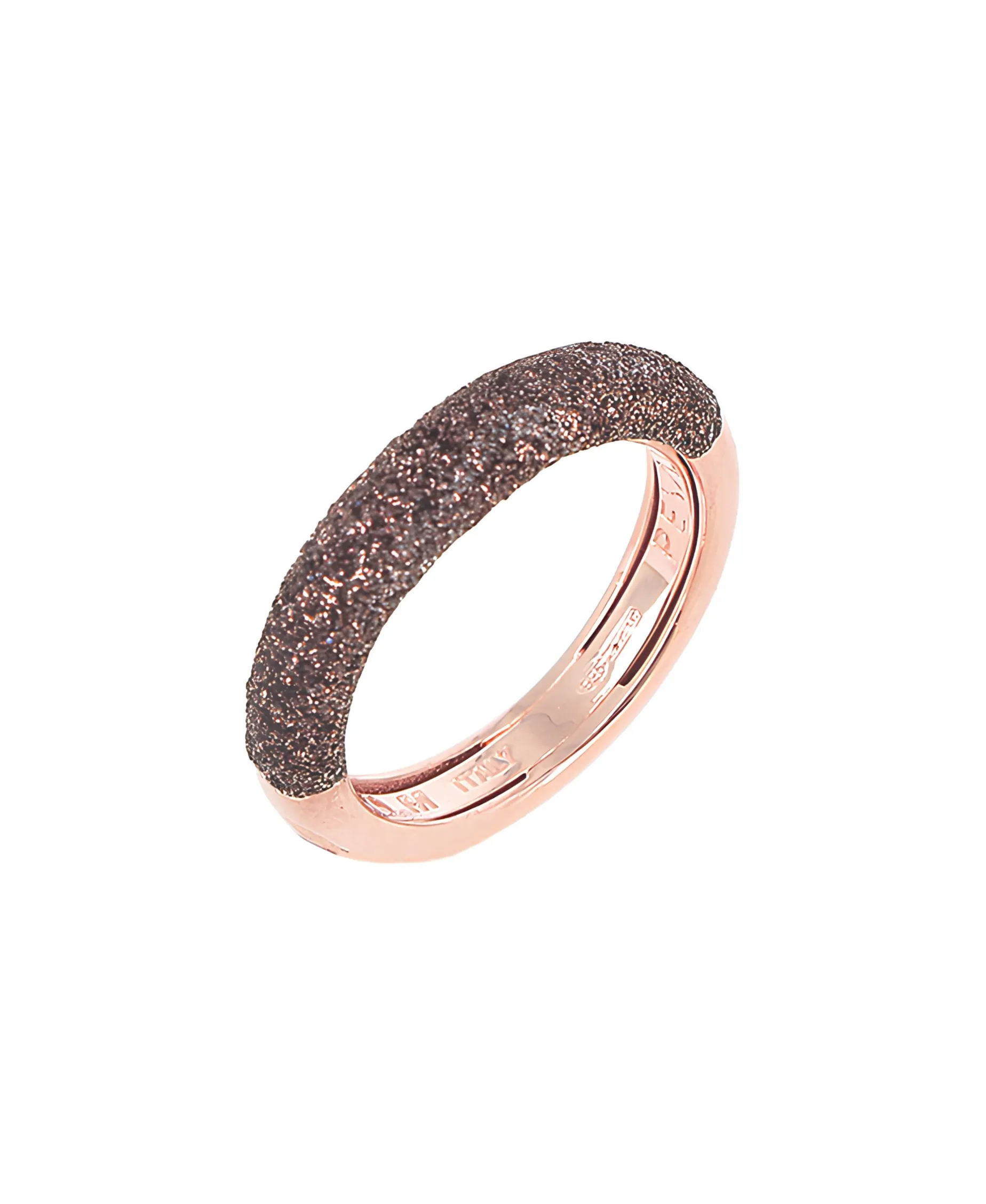 Anillo PESAVENTO Polvore di Sogni Marrón Plata Baño Rosa | WPLVA2238