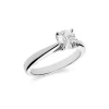 Anillo Solitario con Diamante 1 cts en Oro Blanco