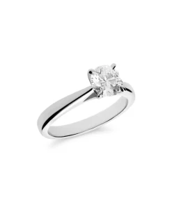Anillo Solitario con Diamante 1 cts en Oro Blanco