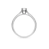 Anillo Solitario con Diamante 0,54 cts en Oro Blanco