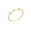 Anillo Trinity LECARRÉ Oro Amarillo 18K y Diamantes | GA078OA