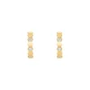 Aros Pequeños Bee de Chaumet Oro Amarillo y Diamantes | 085475