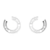Aros Pulse Dinh Van en Oro Blanco - 828512