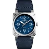 Bell & Ross BR-03 92 Blue Steel 42 mm | BR0392-BLU-ST/SCA