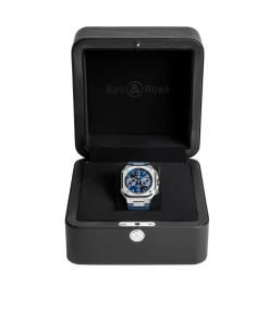 Bell & Ross BR-05 Chrono Blue Steel | BR05C-BLU-ST/SRB