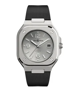 Bell & Ross BR-05 Grey Steel 40 mm | BR05A-GR-ST/SRB