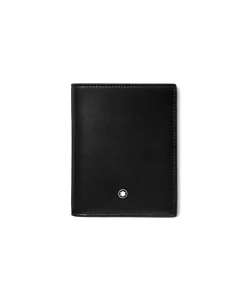 Billetero Compacto Meisterstück MONTBLANC 6 CC Piel Negra - 129677