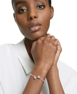 Brazalete Mesmera Corazón SWAROVSKI Blanco con Baño de Rodio | 5518814