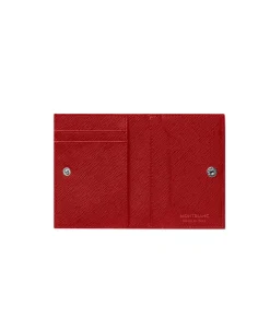 Cartera Mini MONTBLANC 4 CC Piel Rojo - 130830