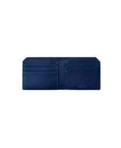 Cartera MONTBLANC Meisterstück Selection Soft Piel Azul 6 CC - 130059