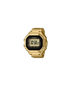 Casio anillo digital acero dorado 20 mm | CRW-001G-9