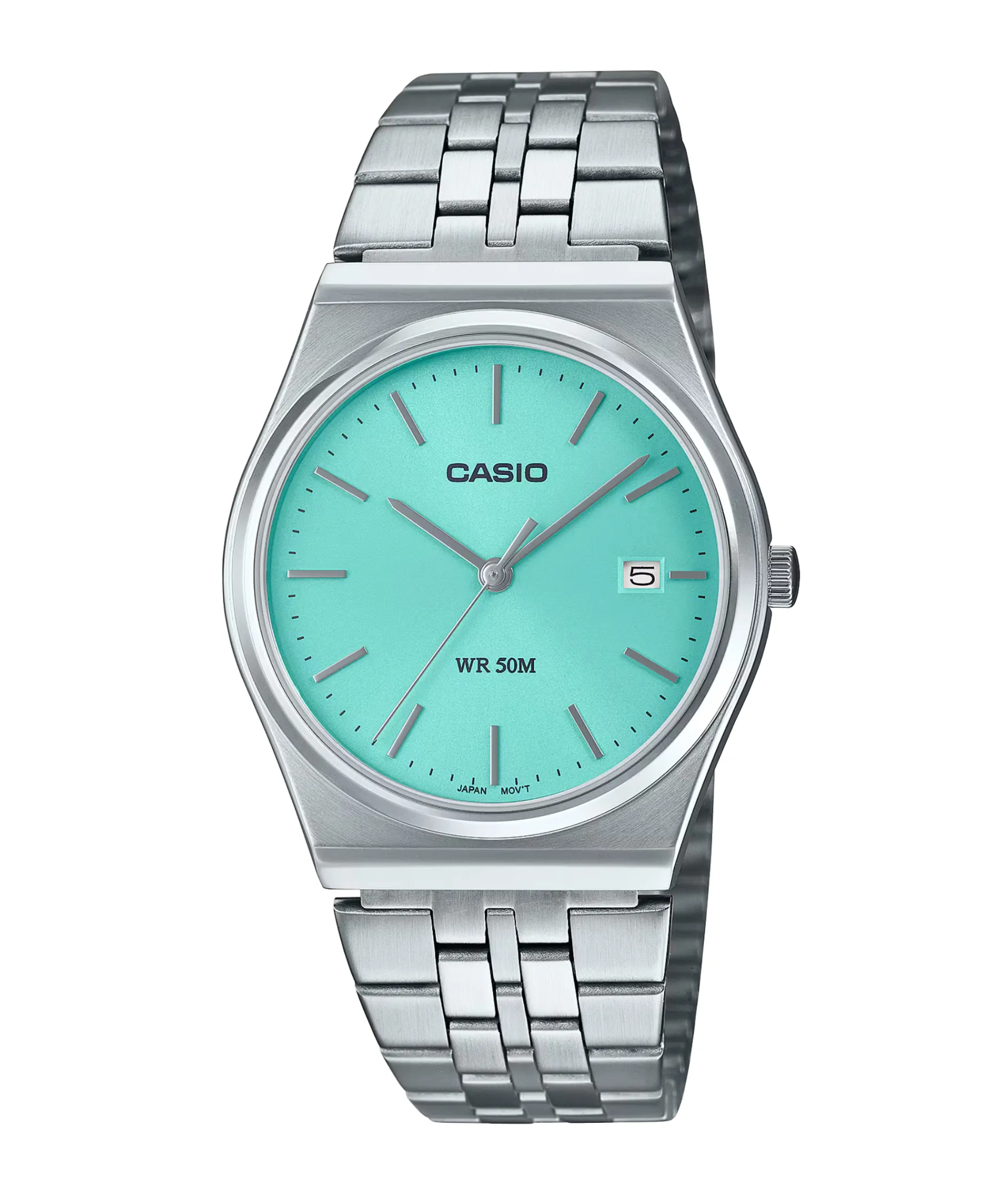 Casio MTP Turquesa Acero 35 mm | MTP-B145D-2A1V