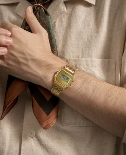 Casio Vintage Iconic Dorado 36,8 mm | A158WEGV-9A